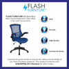 Flash Furniture BL-X-5M-BLUE-GG