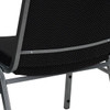 Flash Furniture Black Fabric Stack Chair,PK2 2-XU-60555-BK-GG
