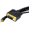 Monoprice CPU Cord,SVGA-3.5mm Stereo M to M,50ft 560
