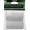 Shur-Line 3 In. x 3/8 In. Trim & Touch-Up Knit Fabric Roller Cover (2-Pack)