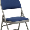Flash Furniture Fabric Folding Chair,Navy HA-MC705AF-3-NVY-GG