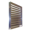 Dayton Intake Louver,60x60 45C671