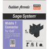 Outdoor Accents Sage Middle T Cnct 6x6 SAGE-T66-KT1 157304