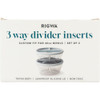 Rigwa Life 3-Way Divider Set for 40 Oz. Bowls DivSet_40 646330