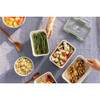 Rigwa Life 8 In. x 5 In. Bento Box Kit, Slate REX85_SLAT 615319
