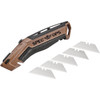 Spec Ops Retractable-Blade Utility Knife with (5) Blades SPEC-K1-UR