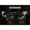 Spec Ops 11 In. High-Carbon Steel Nail Puller Cats Paw Pry Bar SPEC-D11CLAW 371393