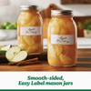 Ball 1 Qt. Easy-Label Regular Mouth Smooth-Sided Mason Jar (12-Count) 2223166 615237