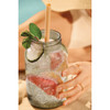 Ball 1 Qt. Color Series Regular Mouth Sand Mason Jars with Lids (4-Count) 2221161 645219