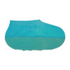 Tingley Disposable Shoe Cover, Natural Rubber Latex, Blue, ,15 6336