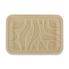 World Centric Fiber Trays, 5.7 x 8.2 x 0.6, Natural, Paper, 500PK TR-SC-2S-LFS