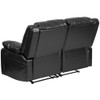 Loveseat, 35" to 64" x 38", Upholstery Color: Black  BT-70597-LS-GG