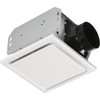 Homewerks 80 CFM 1.5 Sone Ceiling No Cut Installation Bathroom Exhaust Fan
