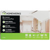 Homewerks 80 CFM 1.5 Sone Ceiling No Cut Installation Bathroom Exhaust Fan 7140-80 517510