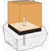 Simpson Strong-Tie CPS Composite Plastic Standoff for 8x8 CPS7 148710