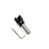 Hhip 1-1-2" X 3-4 Straight Shank Indexable End Mill 5820-1500