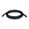 Monoprice Coaxial Cable,RG-6,10 ft.,Black 6313