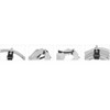 Back-to-Back Strap, No Adhesive, 24 in, 2 in W, Black, 10 PK  2x24kbus