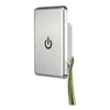 Hubbell Wall Switch, Touch, 8 A, Silver WSS1277SS