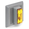 Edwards Signaling Horn Strobe,Amber,24VAC/DC 869STRA-AQ Edwards Signaling Horn Strobe,Amber,24VAC/DC 869STRA-AQ