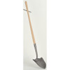 Fire Shovel, High Carbon Steel Blade, 38 in L Gray Wood Handle  FFSHOSS38 FSS