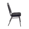 Cain Square Table & Chair Set, Wood, Metal, Vinyl Top, Mahogany  TB3030MH29BK