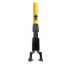 Tough Guy 54" Clamp On Wet Mop Handle, Black, Fiberglass 22F183