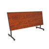 Kobe Rectangle FlipTop Table, 72" W, 29" H, Laminate Top, Cherry MKFT7230CH47BE