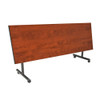 Kobe Rectangle FlipTop Table, 84" W, 29" H, Laminate Top, Cherry MKFT8424CH44GY