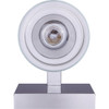 Canarm Britton 1-Light Brushed Nickel Vanity Bath Light Fixture, Clear Glass IVL1234A01BN 515723