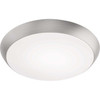 Feit 9 In. Brushed Nickel LED CCT Dimmable Flush Mount Ceiling Light Fixture