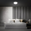 Feit 9 In. Brushed Nickel LED CCT Dimmable Flush Mount Ceiling Light Fixture FM9/5CCT/NK 527724