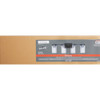 Canarm Britton 4-Light Black Vanity Bath Light Fixture, Clear Glass IVL1234A04BK 535082