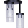 Canarm Britton 3-Light Black Semi-Flush Mount Ceiling Light Fixture ISF1234A03BK 552809