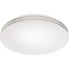 Feit 14 In. Chrome LED CCT Dimmable Dual Band Flush Mount Ceiling Light Fixture