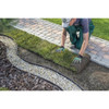 Master Mark Pro 5 In. x 20 Ft. Black Plastic Edging Kit with YardPack 35920 730585