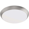 Feit 11 In. Brushed Nickel LED CCT Dimmable Flush Mount Ceiling Light Fixture