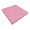 Foam Sheet, Water-Resistant Closed Cell, 24 in W, 36 in L, 1 in Thick, Pink