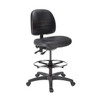 Cramer Polyurethane Task Chair, 22-3/4" to 33-1/4", No Arms, Black RPMH2-252-2