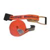 Spanset Tie-Down Strap,Ratchet,27ft x 2In,2000lb 6R27FH