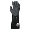 CP25 Chemical Resistant Gloves, Butyl, 14 in L, 25 mil, Black, M, 1 PR  CP25RM