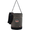 Ergodyne Bucket Bag,Canvas,Straight Wall,Gray 5930T