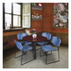 Kee Round Table & Chair Set, Wood, Metal, Polypropylene Top