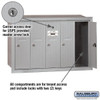 Salsbury Industries Mailbox, 35 lb, Recessed, - 3505ARU