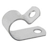 Cable Clamp, Aluminum, 1 in Bundle Dia., Natural, 25 PK  CO1609AL