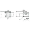 Thomson Pillow Block,1.500 In Bore,4.000 In L SSUPB24