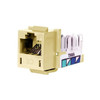 Hubbell Premise Wiring Jack,Electric Ivory HXJ6EI