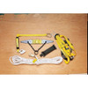 Roof Anchor, 25 in Length, 310 lb Weigth Capacity, Steel Anchor, Pivot D-Ring  2103673