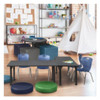 Kee 42 x 30 in. Height Adjustable Mobile Classroom Activity Table- Grey