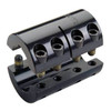 Ruland Coupling,Two Piece,Bore Dia 20 mm MSPC-20-20-F